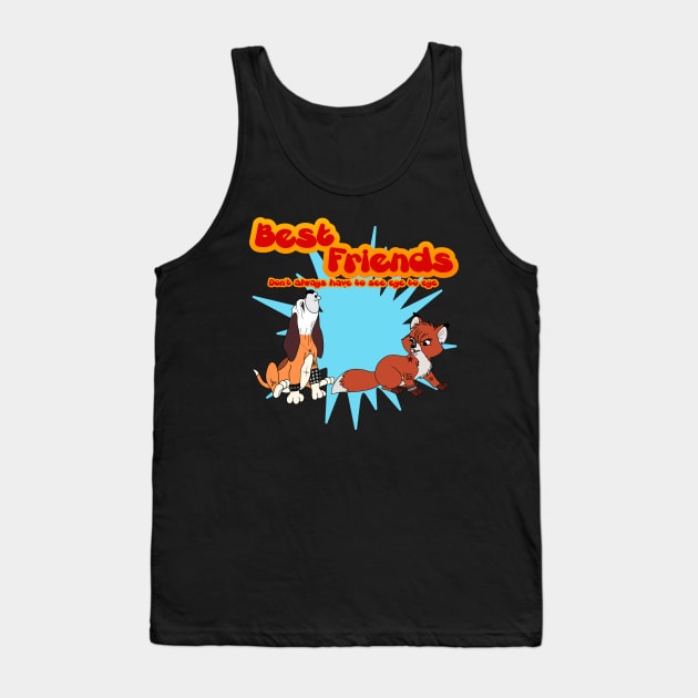 When You're the Best of Friends. Tank Top by knightwatchpublishing